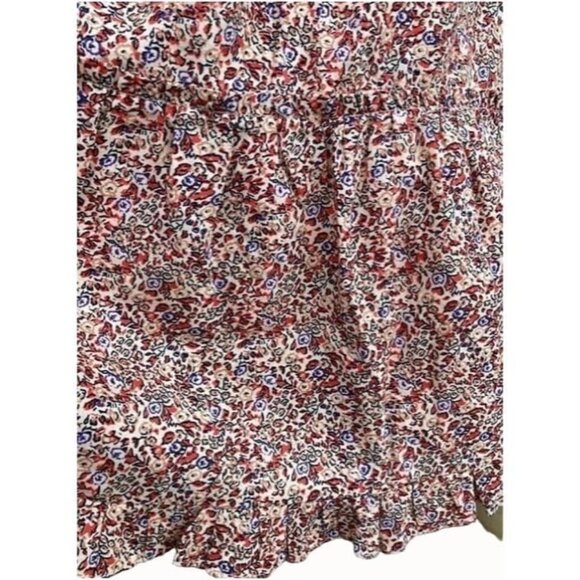 Universal Thread Womens Criss Cross Back Pink Floral Mini Dress Size Medium - Picture 5 of 9